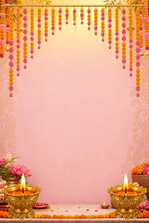 Godh Bharai Marigold — Living Invitation — invitation page