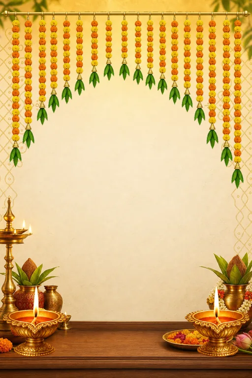Griha Pravesh Toran — Living Invitation — invitation page