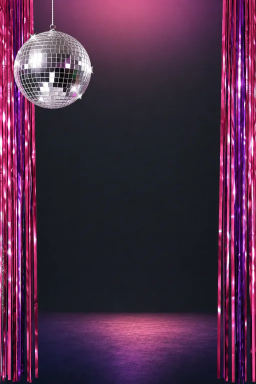 Disco Neon — Living Greeting — Modern Birthday invitation card design from Ayozan