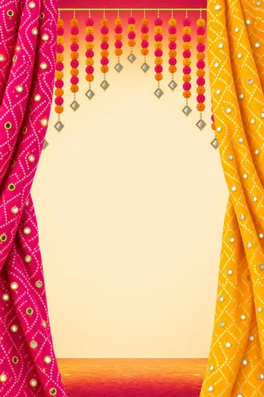Garba Rani — Living Greeting — Navratri card design