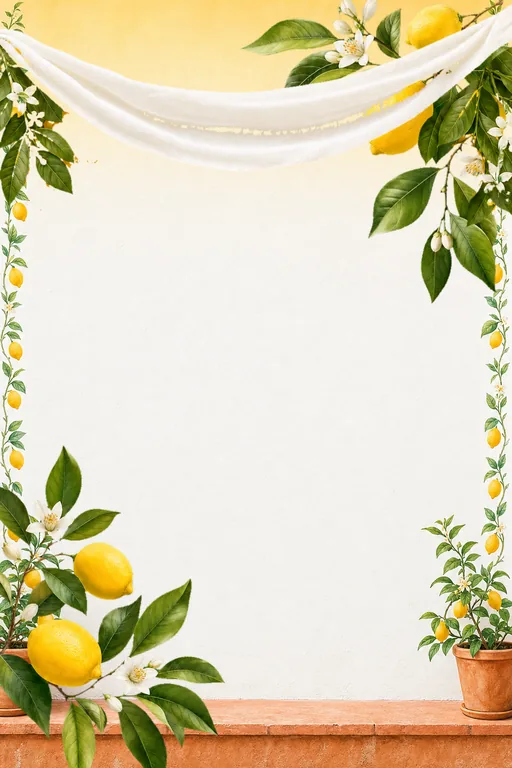 Amalfi Citrus — Living Invitation — invitation page
