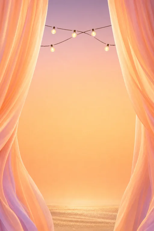 Sunset Gradient — Living Invitation — Modern Wedding invitation card design from Ayozan