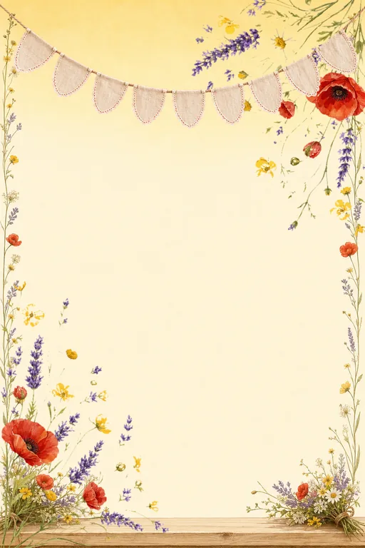 Wildflower Garden — Living Invitation — invitation page