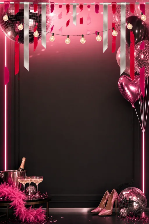 Disco Night Bachelorette — Living Invitation — invitation page