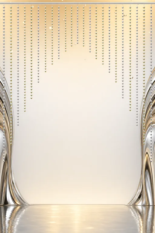 Champagne Chrome Engagement — Living Invitation — Modern Engagement invitation card design from Ayozan