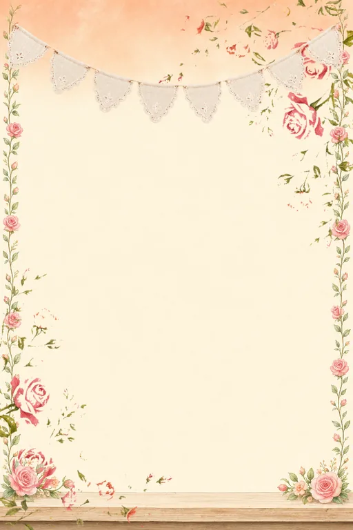 Garden Tea Bridal Shower — Living Invitation — invitation page