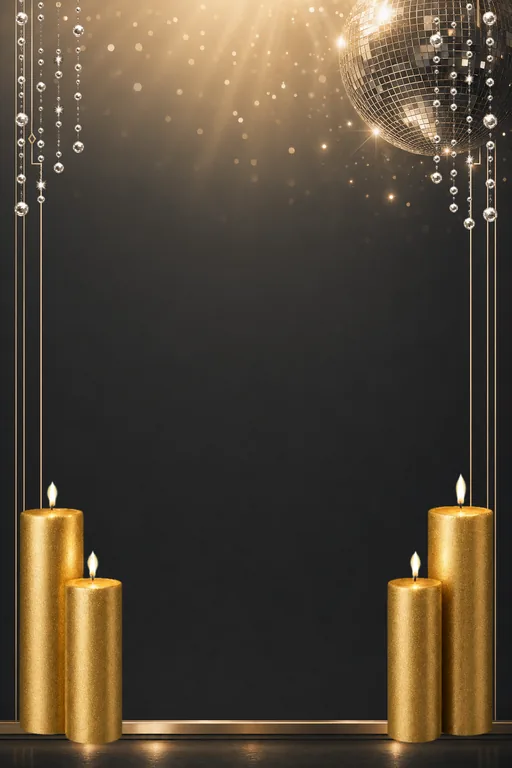 Mirrorball Save the Date — Living Invitation — invitation page