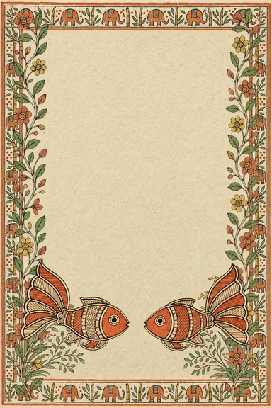 Mithila Annaprashan — Living Invitation — Annaprashan card design