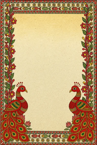 Mithila Crimson — Living Invitation — Wedding card design