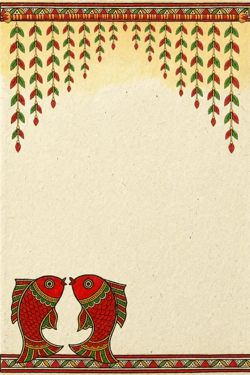 Mithila Crimson — Living Invitation — invitation page