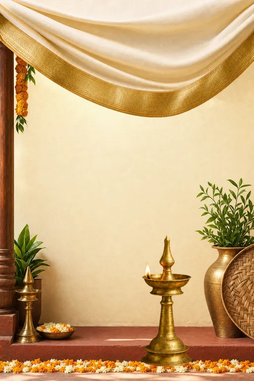 Pookalam Veranda — Living Invitation — invitation page