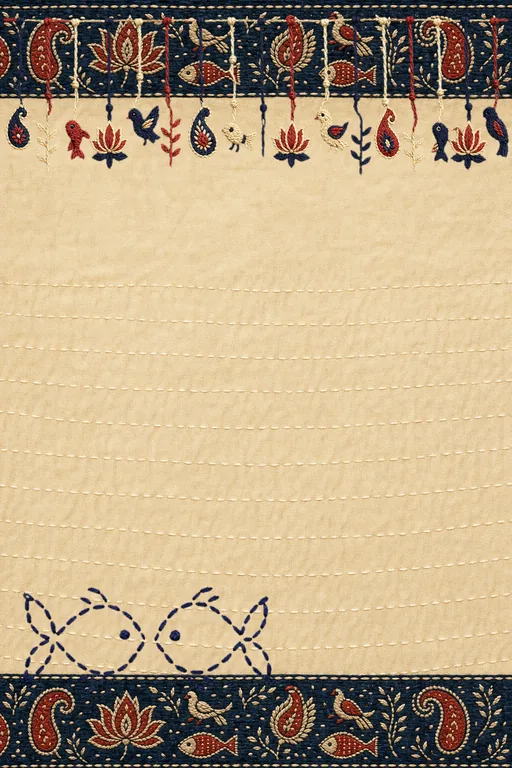 Kantha Griha Pravesh — Living Invitation — invitation page