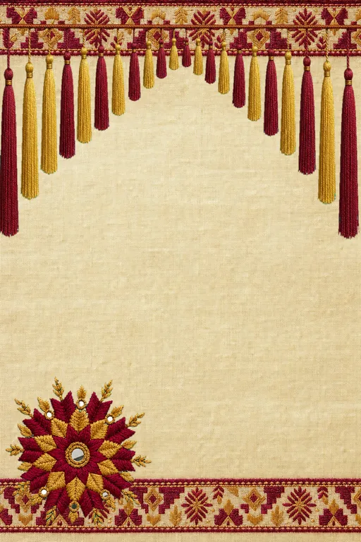 Phulkari Wine — Living Invitation — invitation page