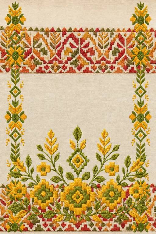 Phulkari Mehndi — Living Invitation — Punjabi Sikh Traditional Mehndi invitation card design from Ayozan