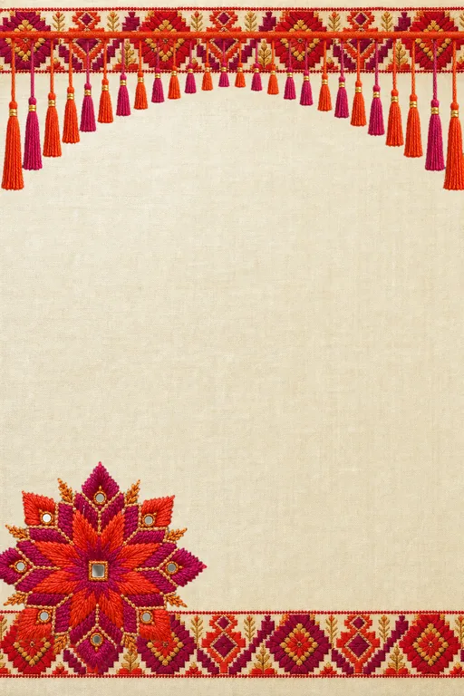 Phulkari Sangeet — Living Invitation — invitation page