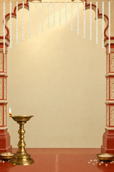 Rajbari Pujo — Durga Puja design