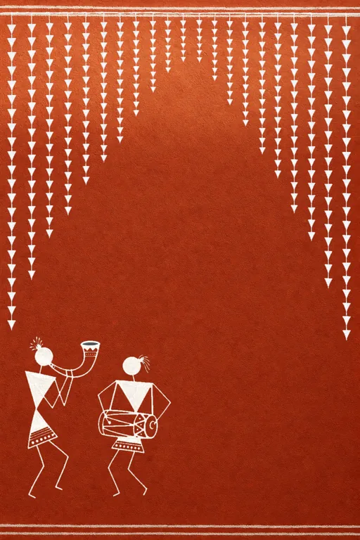 Warli Birthday — Living Invitation — invitation page