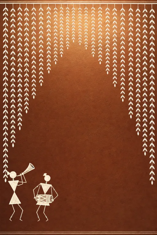 Warli Griha Pravesh — Living Invitation — invitation page