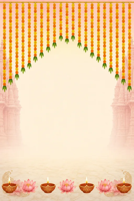 Shri Ram Katha Gathering — Living Invitation — Hindu Traditional Get-together invitation card design from Ayozan