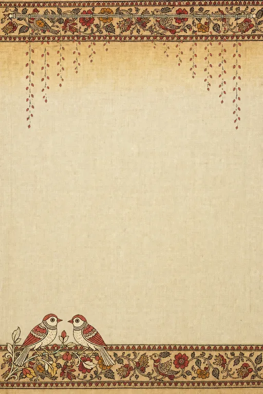 Kalamkari Ivory — Living Invitation — invitation page