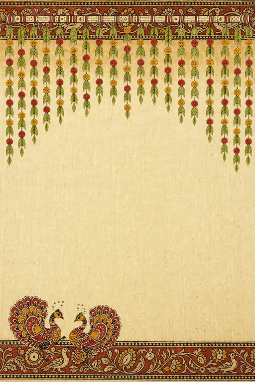 Kalamkari Kalyanam — Living Invitation — invitation page