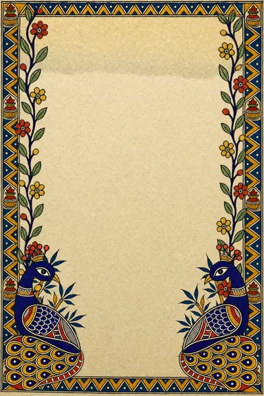 Mithila Griha Pravesh — Housewarming invitation card design