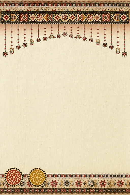Ajrakh Moti — Living Invitation — invitation page