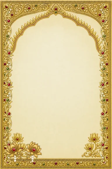 Thanjavur Varaverpu — Tamil invitation card design
