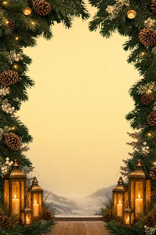 Pine Lodge Winter — Living Invitation — Modern Wedding invitation card design from Ayozan