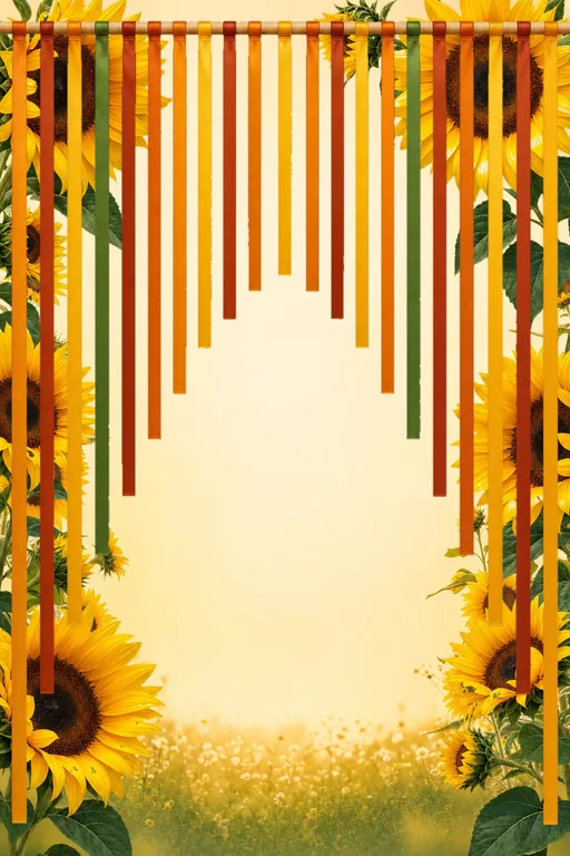 Sunflower Field — Living Invitation — Modern Wedding invitation card design from Ayozan