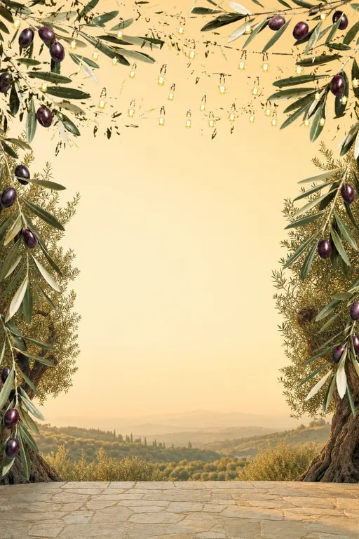 Tuscan Olive Grove — Living Invitation — Modern Wedding invitation card design from Ayozan