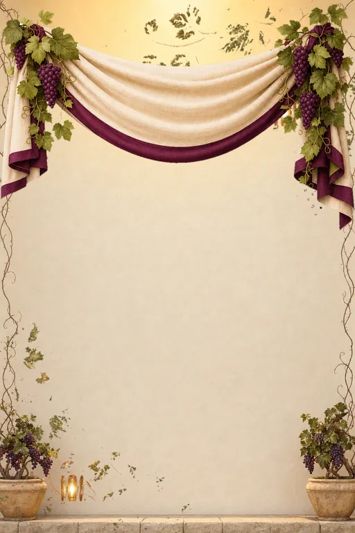 Vineyard Dusk — Living Invitation — invitation page