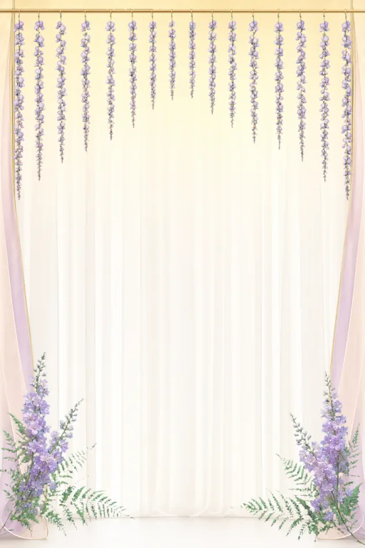 Lavender Dawn Mandap — Living Invitation — invitation page