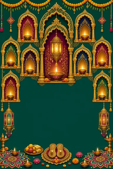 Shubh Deepavali — Diwali design