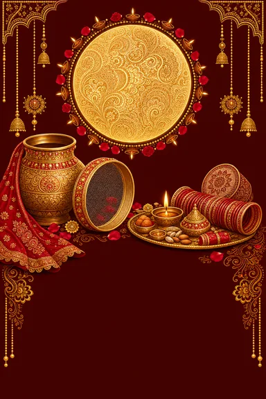 Karva Chauth Wishes — Karva Chauth design