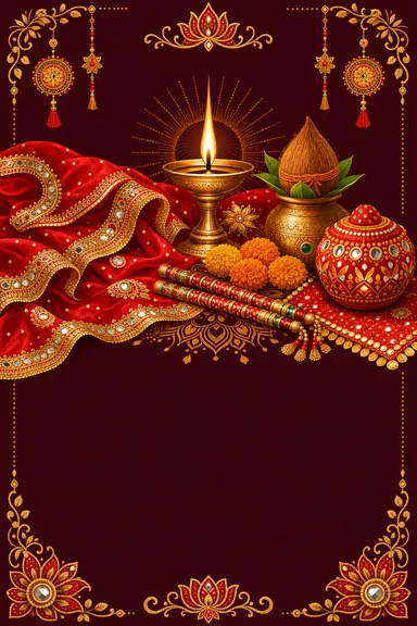 Jai Mata Di — Navratri greeting card design