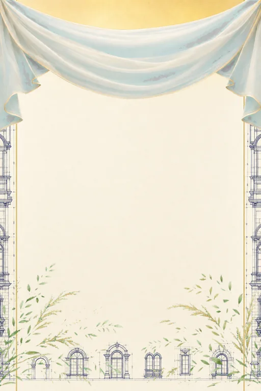 Blueprint Dawn — Living Invitation — Modern Corporate Gala invitation card design from Ayozan