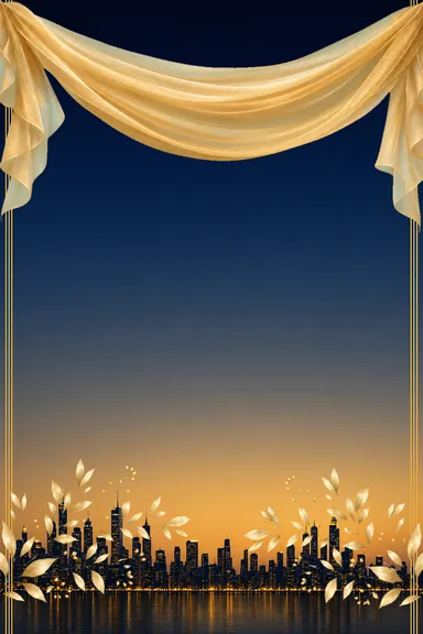 Skyline Launch Dusk — Corporate Event invitation card design