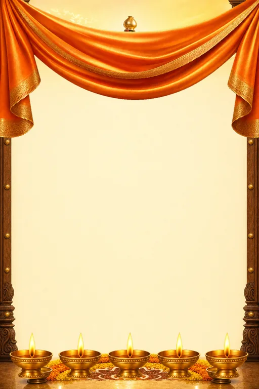 Gudi Shubharambh — Living Invitation — Marathi Hindu Traditional Shop Inauguration invitation card design from Ayozan
