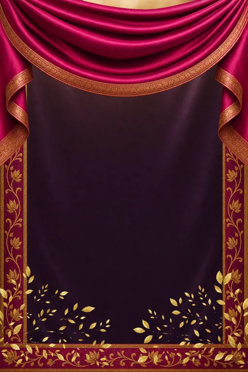 Paithani Regal Evening — Living Invitation — Marathi Traditional Corporate Gala invitation card design from Ayozan