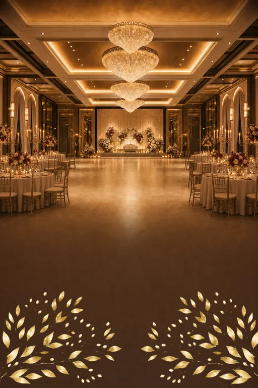 Amber Ballroom — Milestone — Modern Milestone invitation card design from Ayozan