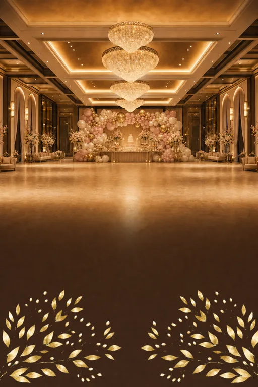 Amber Ballroom — Birthday — Modern Birthday invitation card design from Ayozan