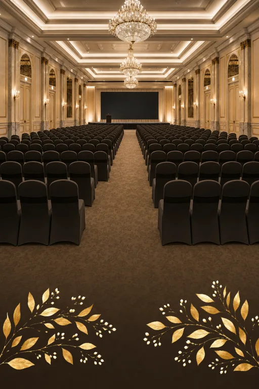 Grand Ballroom — Corporate — Modern Corporate invitation card design from Ayozan