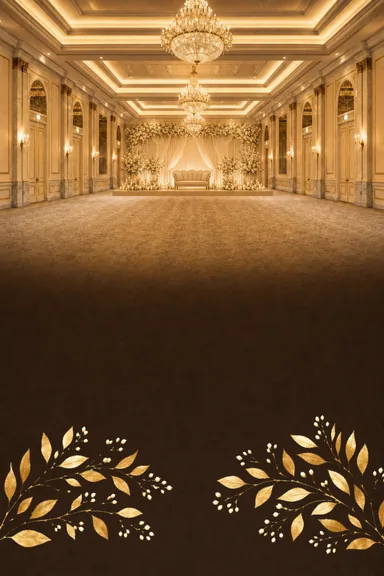 Grand Ballroom — Reception — Reception card design