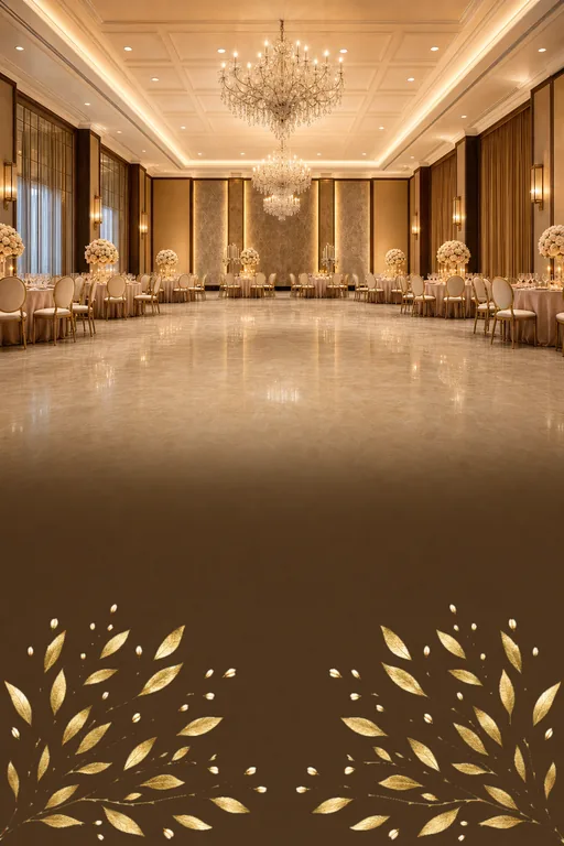 Ivory Ballroom — Living Invitation — North Indian Modern Wedding invitation card design from Ayozan