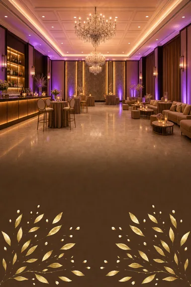Ivory Ballroom — Sangeet — Sangeet card design