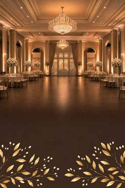 Twilight Ballroom — Living Invitation — North Indian Modern Wedding invitation card design from Ayozan
