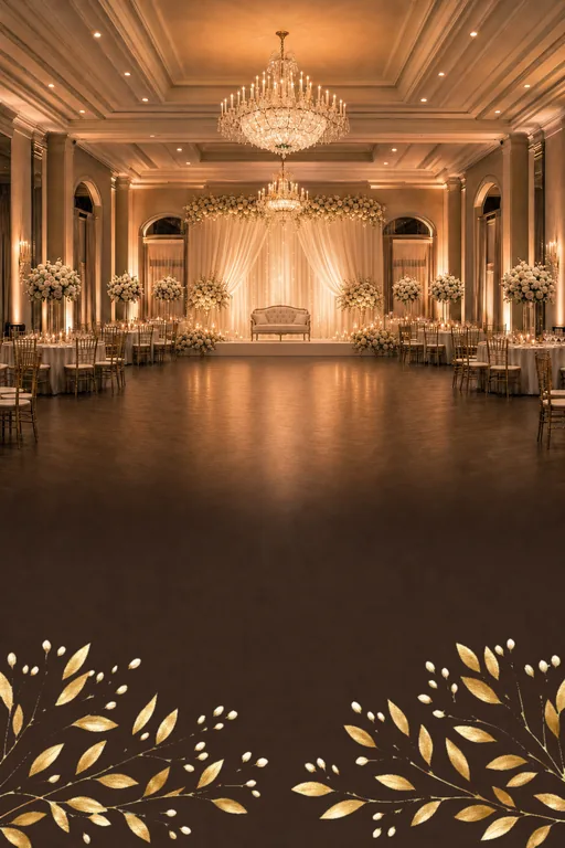 Twilight Ballroom — Reception — Modern Reception invitation card design from Ayozan