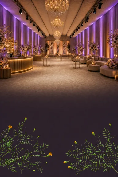 Twilight Lawn — Sangeet — Sangeet design