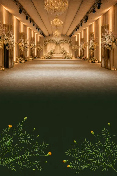 Twilight Lawn — Reception — Reception card design